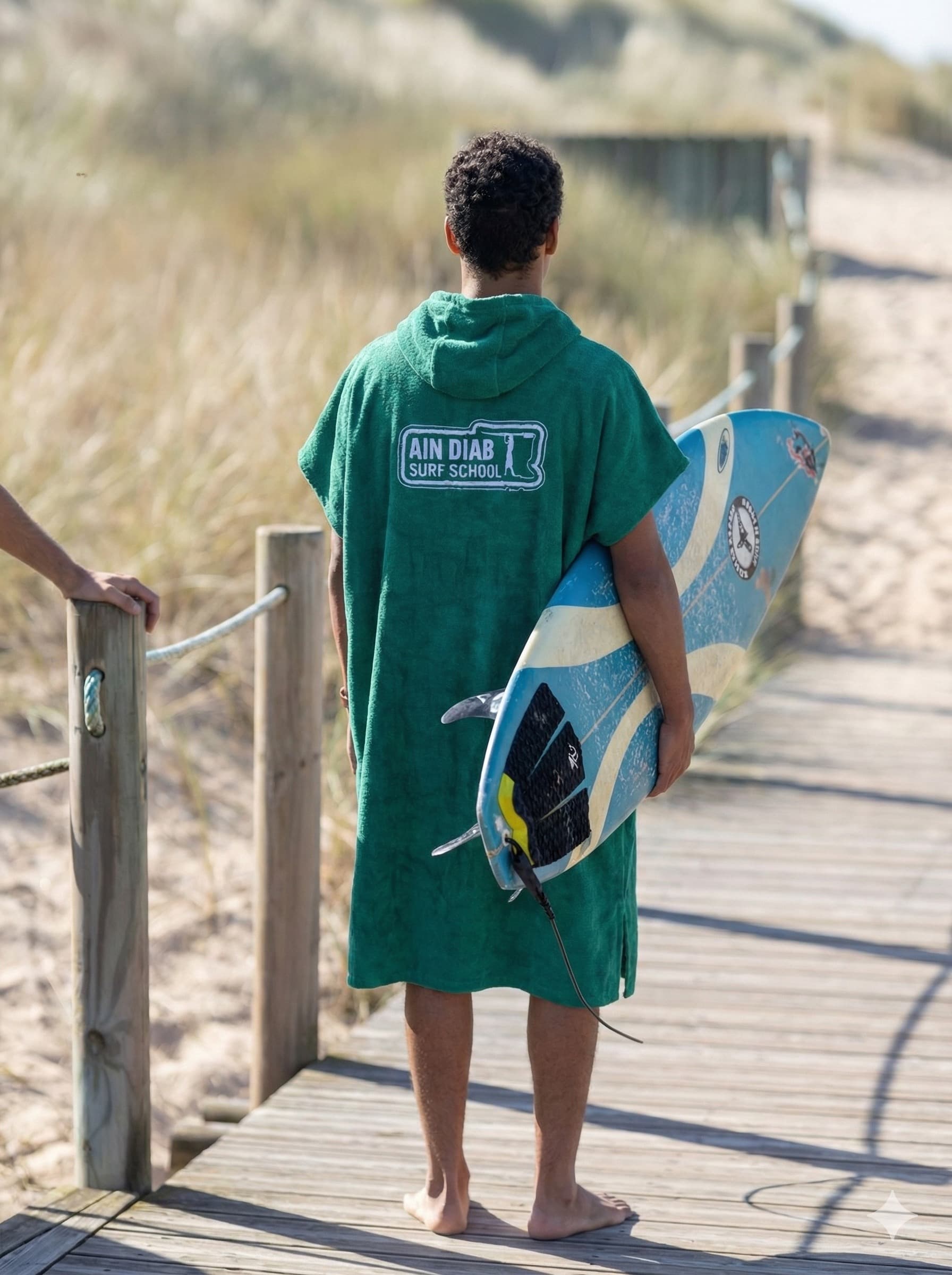 Ain Diab Surf School Poncho