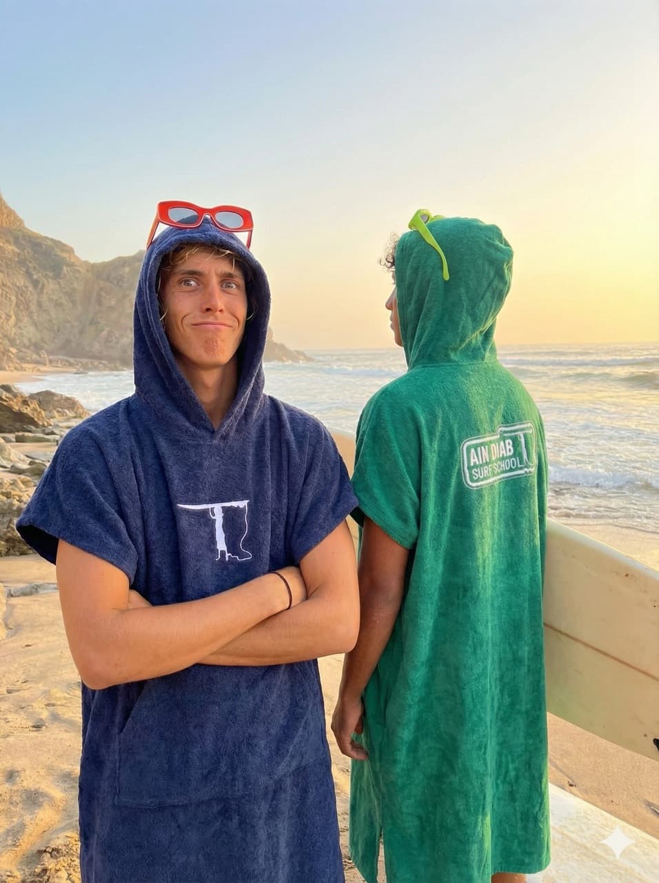 Ain Diab Surf School Poncho 3