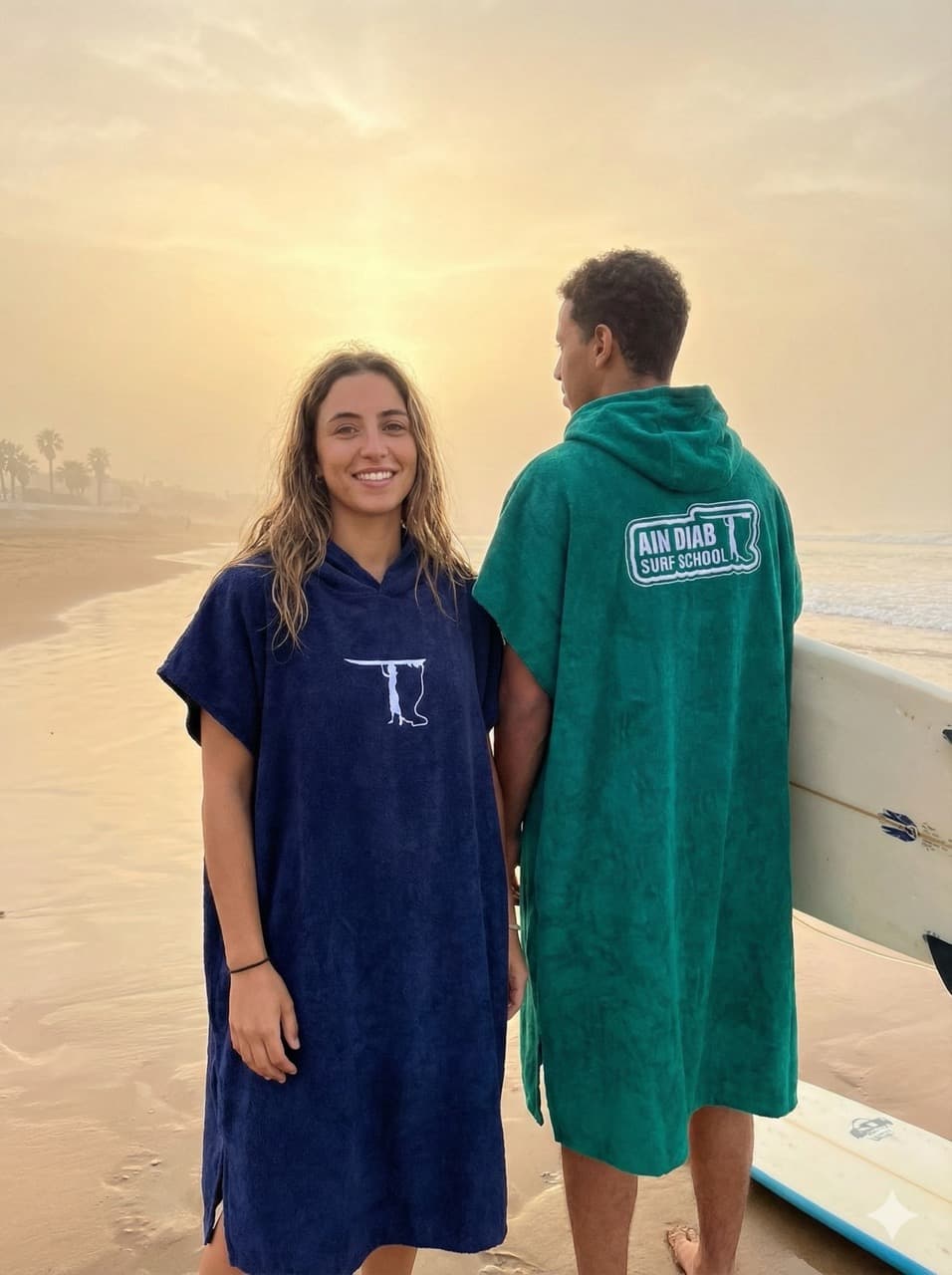 Ain Diab Surf School Poncho 4